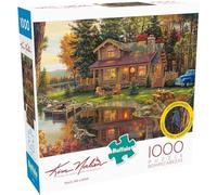 Buffalo Games 11611 1000 Piece: Paz como un río de Kim Norlien