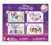 Buffalo Games - 4 x 1 para niρos Multipack - Disney Princess Kids Licenced Multipack - Multi Piece Jigsaw Puzzle para adultos -Desalling Puzzle Perfe
