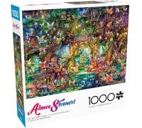 Buffalo Games - Aimee Stewart - The Butterfly Ball - Rompecabezas de 1000 piezas para adultos - Rompecabezas desafiante perfecto para noches de juegos - El tamaño final es de 26.75 x 19.75 pulgadas