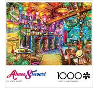 Buffalo Games - Aimee Stewart - Tiki Beach Sunset - Rompecabezas de 1000 Piezas