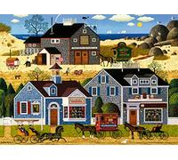 Buffalo Games - Charles Wysocki - Devilstone Harbor - Rompecabezas de 1000 piezas para adultos, rompecabezas desafiante perfecto para noches de juegos, el tamaño del rompecabezas terminado es de 26.75