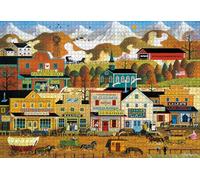 Buffalo Games - Charles Wysocki - Pete'S Gambling Hall - Rompecabezas de 2000 Piezas para Adultos - Rompecabezas desafiante Noches de Juegos - El tamaño Final es de 38.50 x 26.50