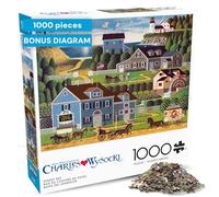 Buffalo Games - Charles Wysocki -Sunset Bay - 1000 Piece Jigsaw Puzzle for Adults -Challenging Puzzle Perfect for Game Nights - Finished Size is 26.75 x 19.75