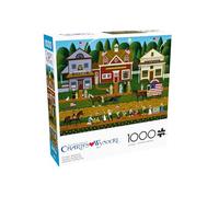 Buffalo Games - Charles Wysocki - Young Patriots - Rompecabezas de 1000 Piezas - Rompecabezas desafiante Noches de Juegos - El tamaño Final es de 26.75 x 19.75 Pulgadas