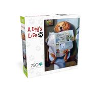 Buffalo Games - Dog Gone Funny - Rompecabezas de 750 Piezas, Multicolor, 60 cm de Largo x 40 cm de Ancho