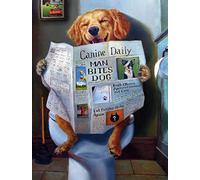 Buffalo Games - Dog Gone Funny - Rompecabezas de 750 Piezas, Multicolor, 60 cm de Largo x 40 cm de Ancho