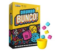 Buffalo Games - Drunko Bunco - Juego de Fiesta para Adultos - Diversión rodando Dados con consecuencias - A Partir de 21 años