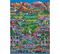 Buffalo Games - Eric Dowdle - Palm Springs - Rompecabezas de 1000 Piezas para Adultos - Rompecabezas desafiante Noches de Juegos - El tamaño Final es de 26.75 x 19.75 Pulgadas