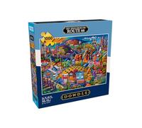 Buffalo Games - Eric Dowdle - Rompecabezas de 66-1000 Piezas para Adultos - Rompecabezas desafiante Noches de Juegos - El tamaño Final es de 26.75 x 19.75 Pulgadas