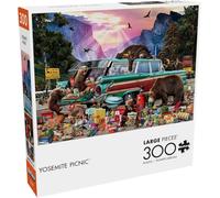 Buffalo Games - Garry Walton - Yosemite Picnic - Rompecabezas de 300 Piezas Grandes para Adultos, Rompecabezas desafiante Noches de Juego - Tamaño Terminado 21.25 x 15.00
