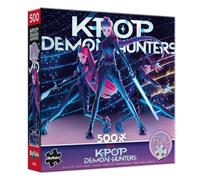 Buffalo Games - HUNTR/X - 500 Piece Kpop Demon Hunters Foil Ji (Importación USA)