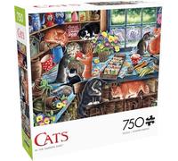 Buffalo Games - Irina Garmashova-Cawton - in The Garden Shed - 750 Piece Jigsaw Puzzle for Adults -Challenging Puzzle Perfect for Game Nights - Finished Size is 24.00 x 18.00