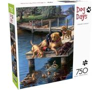 Buffalo Games - James A. Meger - Summer School - 750 Piece Jigsaw Puzzle for Adults -Challenging Puzzle Perfect for Game Nights - Finished Size is 24.00 x 18.00