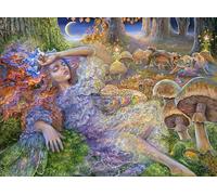 Buffalo Games - Josephine Wall - Glitter - After The Faery Ball - 1000 Piece Jigsaw Puzzle for Adults - Challenging Puzzle Perfect for Game Nights - Finished Size is 26.75 x 19.75