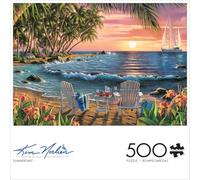 Buffalo Games - Kim Norlien - Summertime - 500 Piece Jigsaw Puzzle For Adults -Challenging Puzzle Perfect for Game Nights - Finished Size is 21.25 x 15.00