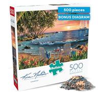 Buffalo Games - Kim Norlien - Summertime - 500 Piece Jigsaw Puzzle For Adults -Challenging Puzzle Perfect for Game Nights - Finished Size is 21.25 x 15.00