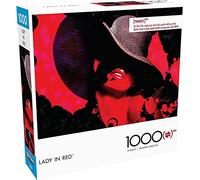 Buffalo Games - Lady in Red - Rompecabezas de 1000 Piezas
