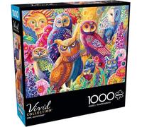 Buffalo Games - Laura Audi - Owl Autonomy - Rompecabezas de 1000 Piezas para Adultos - Rompecabezas desafiante Noches de Juegos - El tamaño Final es de 26.75 x 19.75 Pulgadas
