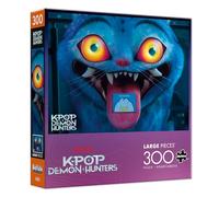 Buffalo Games - Netflix K-Pop Demon Hunters Derpy - Rompecabezas de 300 Piezas de Gran tamaño - Formas más Grandes - Ideal para Adultos, Familia, niños, fácil de agarrar