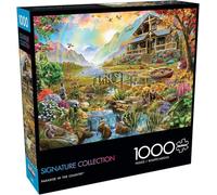 Buffalo Games - Paradise in The Country - Rompecabezas de 1000 Piezas para Adultos, Rompecabezas desafiante Noches de Juegos, tamaño Terminado: 26.75 x 19.75 Pulgadas