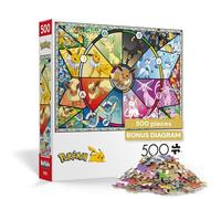 Buffalo Games - Pokemon- Eevee Evolutions Series 1-500 Piece Jigsaw Puzzle For Adults -Challenging Puzzle Perfect for Game Nights - Finished Size is 21.25 x 15.00