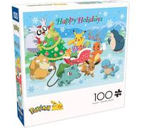 Buffalo Games - Pokemon - Happy Holidays - Rompecabezas de 100 piezas