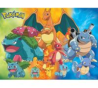 Buffalo Games - Pokemon Kanto Region Evolutions - Rompecabezas de 1000 piezas para adultos desafiante rompecabezas perfecto para noches de juego - 1000 piezas tamaño final es de 26.75 x 19.75 pulgadas