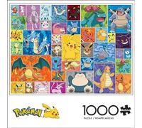 Buffalo Games Pokémon - Marcos - Puzzle de 1000 Piezas para Adultos - Puzzle Estimulante Fiestas de Juego - 1000 Piezas - Tamaño Acabado: 68 x 50 cm, Talla L