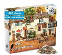 Buffalo Games - Silver Select - Charles Wysocki - Olde Cape Cod - Rompecabezas de 1000 Piezas para Adultos - Rompecabezas desafiante Noches de Juegos - El tamaño Final es de 26.75 x