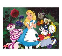 Buffalo Games - Silver Select - Disney - Alicia en el pa s de las maravillas Alicia y sus amigos - Rompecabezas de 1000 piezas para adultos - Rom