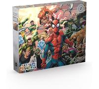 Buffalo Games - Silver Select - Marvel - Sinister War - Rompecabezas de 2000 Piezas para Adultos - Rompecabezas desafiante Noches de Juegos - El tamaño Final es de 38.50 x 26.50 Pulgadas