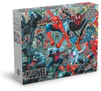 Buffalo Games - Silver Select - Marvel - Spider-Verse - 1000 Piece Jigsaw Puzzle for Adults -Challenging Puzzle Perfect for Game Nights - Finished Size is 26.75 x 19.75