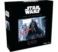Buffalo Games La guerra de las galaxias, Llegada de Lord Vader - Rompecabezas desafiante de 1000 piezas para adultos, perfecto para noches de juegos, el tamaño final es de 68 x 50 cm