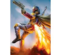 Buffalo Games - Star Wars - Multipack 4 x 1 - Multipack clásico #2 - Rompecabezas de Varias Piezas para Adultos - Rompecabezas desafiante Noches de Juegos - El tamaño Terminado varía