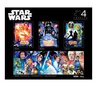 Buffalo Games - Star Wars - Multipack 4 x 1 - Rompecabezas de varias piezas para adultos - Rompecabezas desafiante perfecto para noches de juegos - El