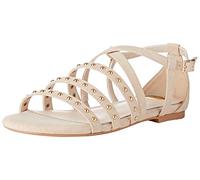 Buffalo Jain, Sandalias Planas Mujer, Nude, 37 EU