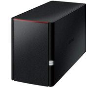 BUFFALO LinkStation 220 - NAS de 2 Bahías de 12 TB Con Discos Duros HDD Incluidos, Funciona Como Nube Doméstica o Dispositivo de Almacenamiento de Red