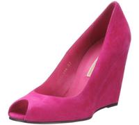 Buffalo London 10229-194 Kid Suede Camel 63 115829 - Zapatos de Vestir de Ante para Mujer, Color Rosa, Talla 41
