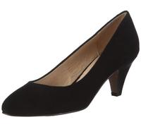 Buffalo London 110-7909 Kid Suede 119420 - Zapatos de Vestir de Ante para Mujer, Color Negro, Talla 39