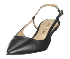 Buffalo London 17003-825 Mestico Black 01 116292 - Zapatos de Vestir de Cuero para Mujer, Color Negro, Talla 41