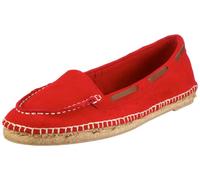 Buffalo London 210-7882 - Zapatillas de casa de Ante para Mujer, Color Rojo (red160), Talla 40