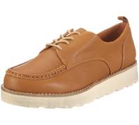 Buffalo London 211-1181 Niagara Leather 124220 - Zapatos de Cuero para Mujer, Color Amarillo, Talla 39