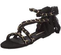 Buffalo London 309-14285-1 Nubuck PU Black 01 117233 - Sandalias de Vestir para Mujer, Color Negro, Talla 37