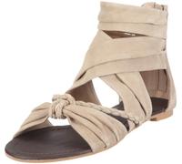 Buffalo London 310-3935 Kid Suede Taupe 47 116935 - Sandalias de Vestir de Ante para Mujer, Color Gris, Talla 37