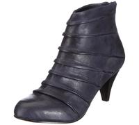 Buffalo London 410-10059 Sheep Nappa 121665 - Botas de Cuero para Mujer
