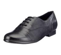 Buffalo London 509-14492 NCP 111021 - Zapatos clásicos de Cuero para Mujer, Color Negro, Talla 36