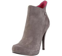Buffalo London 9821-180 BL Suede GREY224 115720 - Botas de Cuero para Mujer