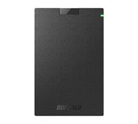 BUFFALO Mecanismo de protección de Conector Impacto - Made in Japan USB3.1 (Gen1) SSD portátil de 1 TB SSD-PG1.0U3-B / NL Correspondiente [Fabricante PS4 confirmó la operación]