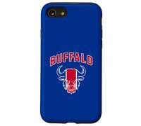 Buffalo New York NY Bison Classic Athletic Sport Vintage Carcasa para iPhone SE (2020) / 7/8