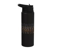 Buffalo Soldiers African American Black Military History Stainless Steel Insulated Water Bottle